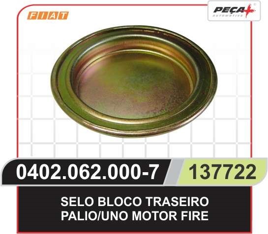 SELO CABECOTE MOTOR 50MM FERRO