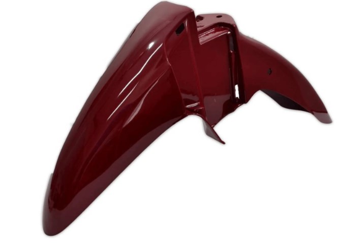 PARALAMA DIANTEIRO VERMELHO BIZ100 2002/03