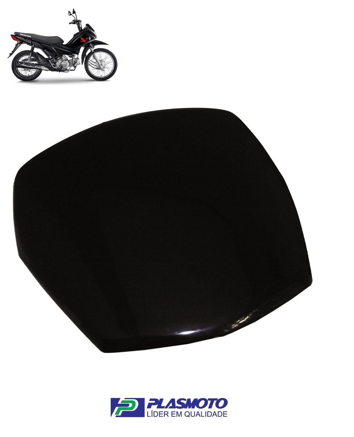 CARENAGEM FAROL PRETA POP100 2006>
