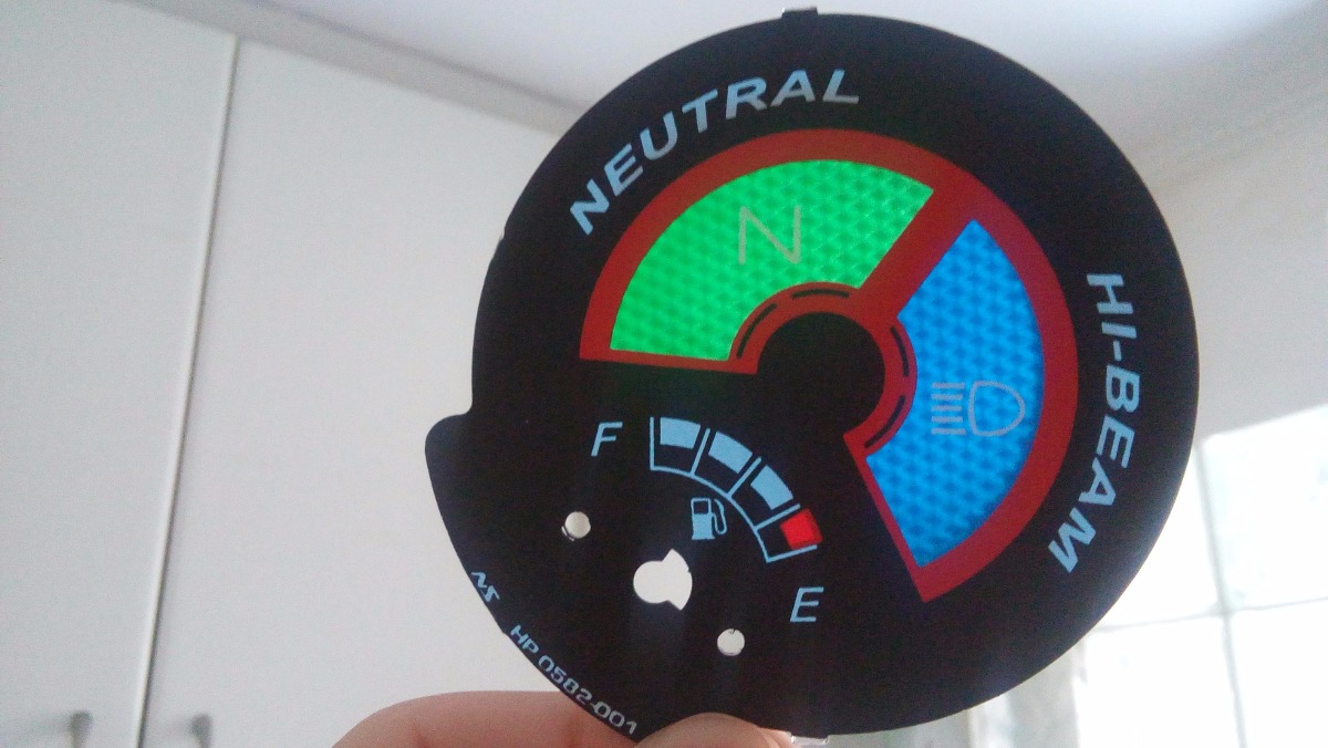 MARCADOR COMBUSTIVEL FAN150 2010 A 2012