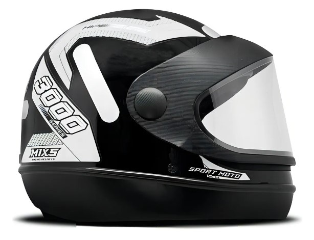 CAPACETE MIXS AUTOMATICO BRANCO  58