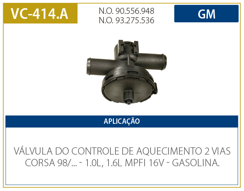 VALVULA AQUECEDORA