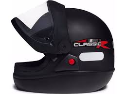 CAPACETE PRETO FOSCO CLASSIC N60