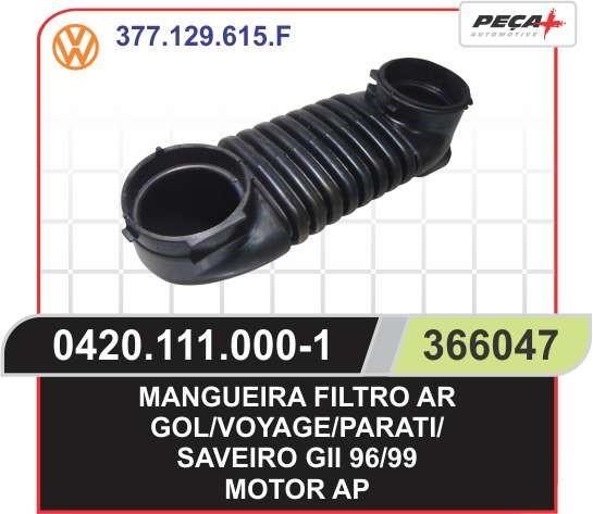 MANGUEIRA FILTRO AR