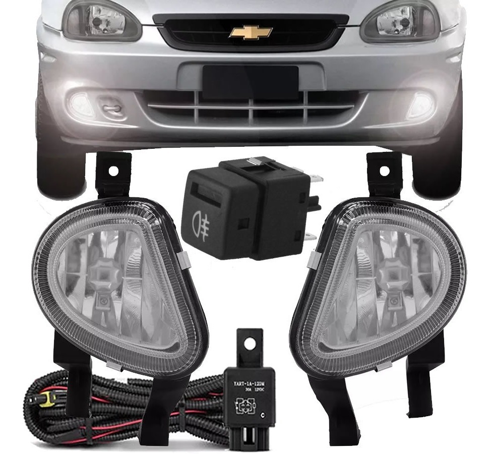 KIT FAROL AUXILIAR MILHA