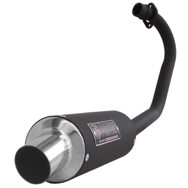 ESCAPAMENTO F1 SPORTIVO PRETO TITAN150 2009 A 2013 *PARA MODELOS KS