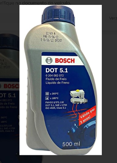 OLEO FREIO DOT5.1 500ML