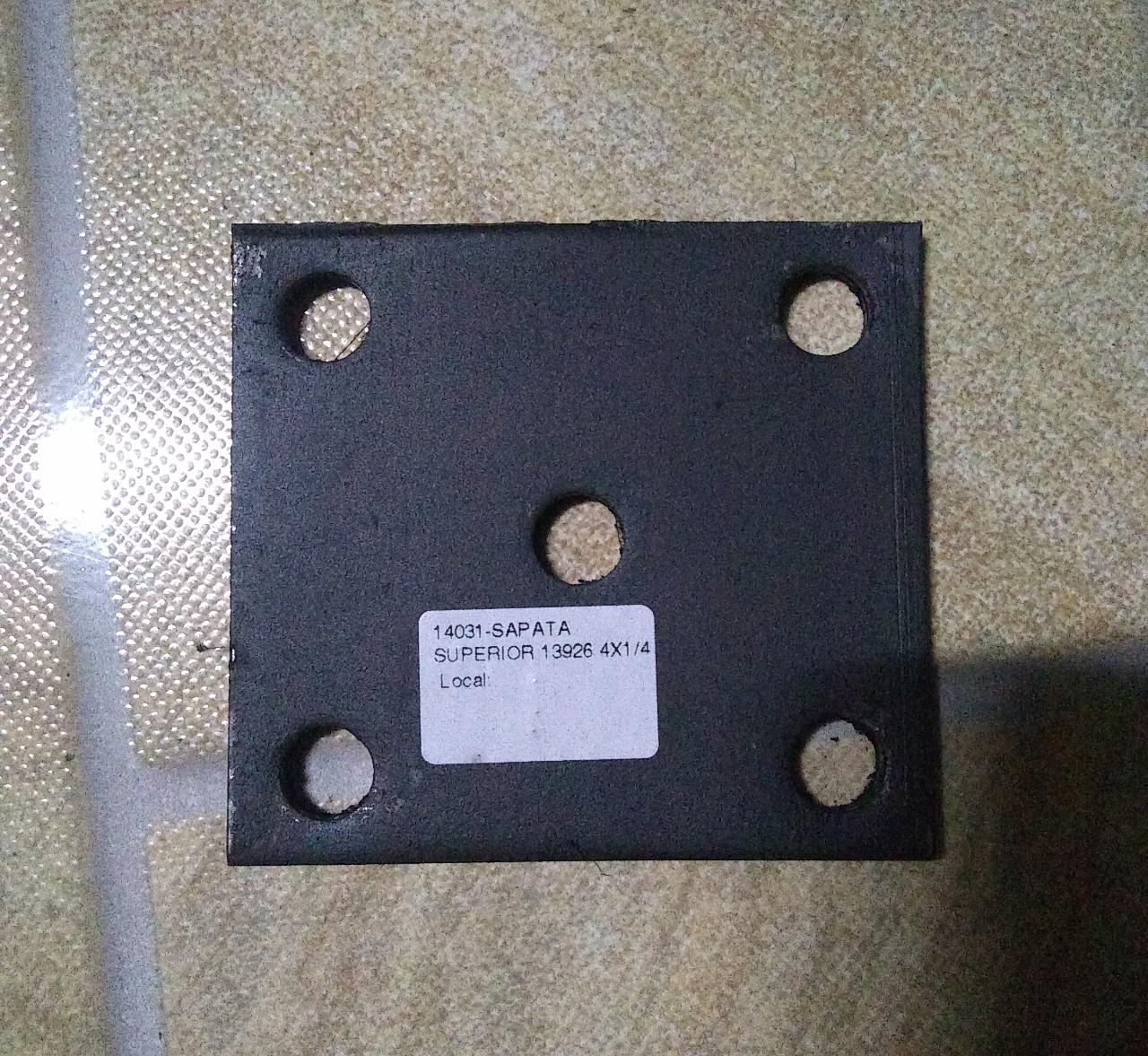 SAPATA SUPERIOR