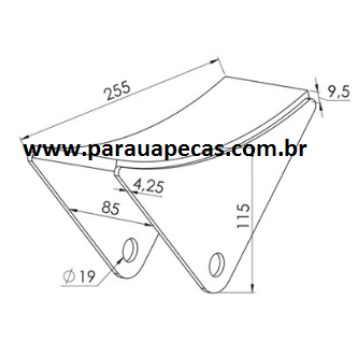 DESLIZANTE MOLA DIANTEIRO