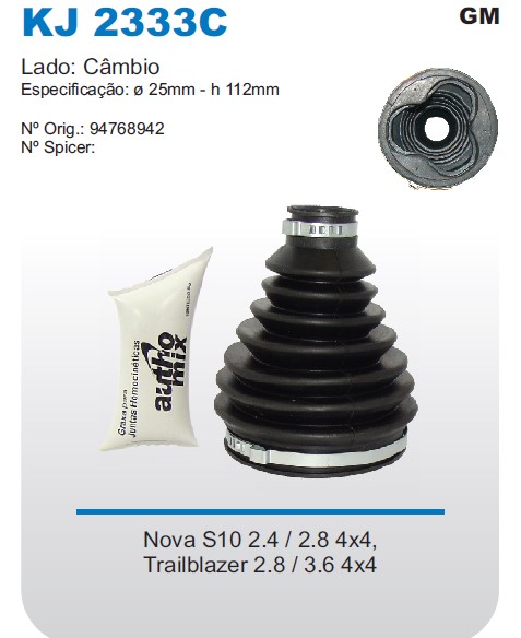 KIT REPARO LADO CAMBIO