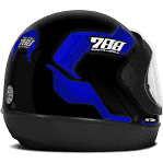 CAPACETE SM 788 AUT PROTORK N56 PRETO/AZ