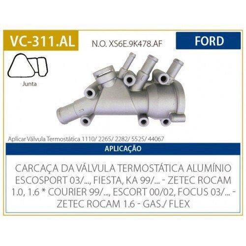 CARCACA VALVULA TERMOSTATICA