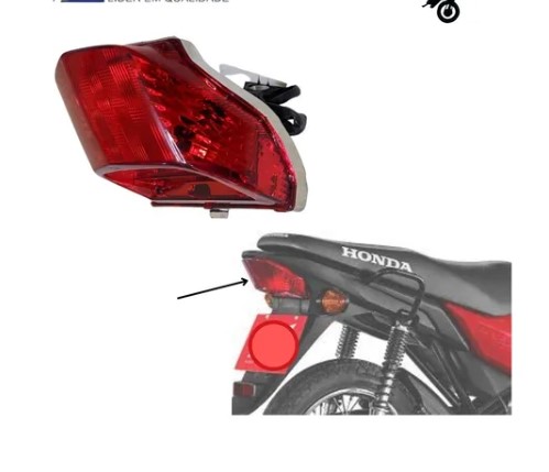 LANTERNA TRASEIRA POP110