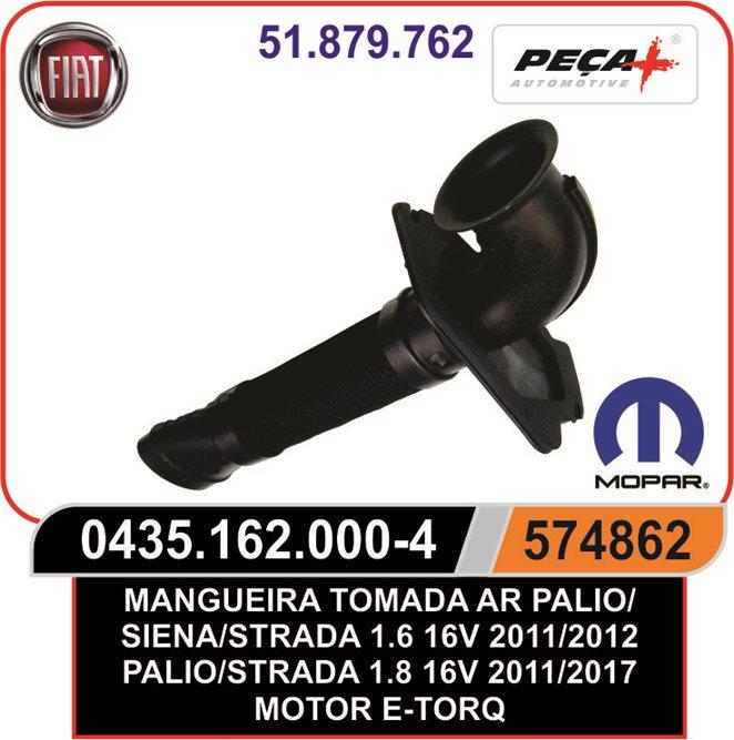 MANGUEIRA TOMADA AR MOTOR