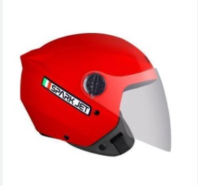 CAPACETE SPARK SOLID N58 VERMELHO