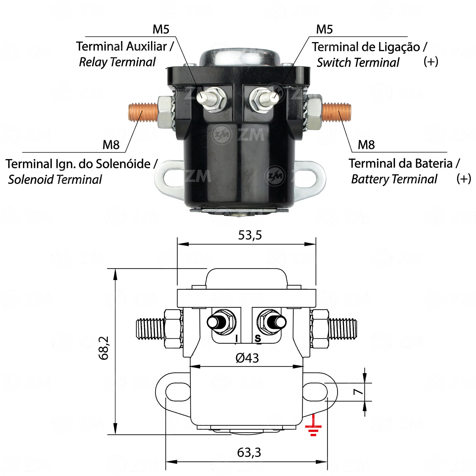 AUTOMATICO AUXILIAR MOTOR PARTIDA