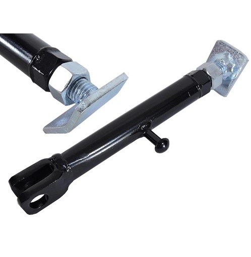 CAVALETE LATERAL REFORCADO COM REGULAGEM TITAN/FAN