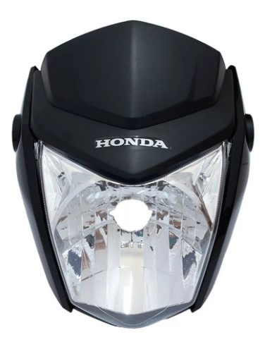 FAROL COMPLETO PRETO INJETADO FAN/CG160 2016 A 2021
