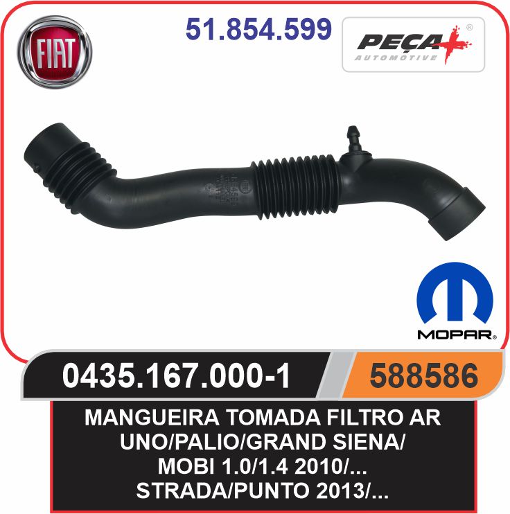 MANGUEIRA TOMADA  AR MOTOR
