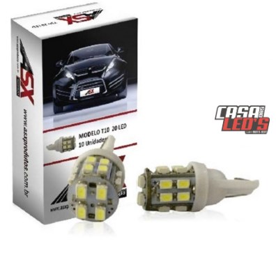 LAMPADA T10 LED PINGAO 12V