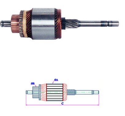 INDUZIDO MOTOR PARTIDA