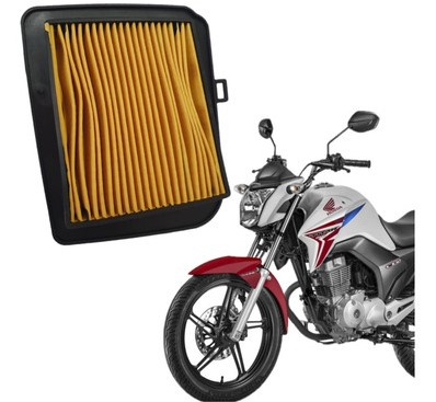 FILTRO AR MOTOR CG150 14>