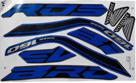 JG FAIXA BROS160 AZUL