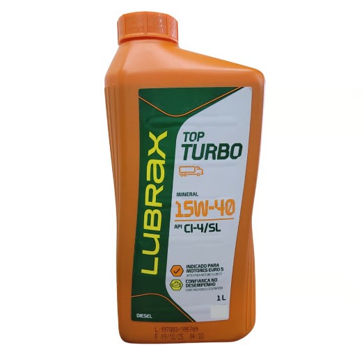OLEO LUB 15W40 TOP TURBO CI4 LT