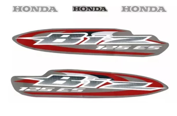 JG FAIXA BIZ125 ES PRATA