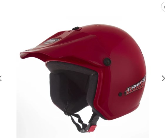 CAPACETE TORK LIBERTY  N58 VERMELHO