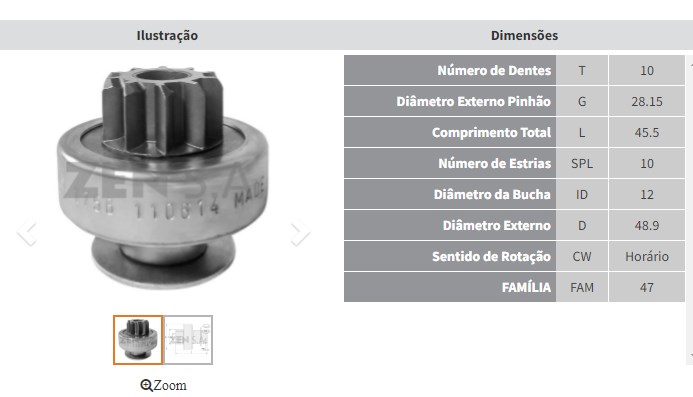 IMPULSOR BENDIX