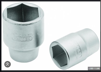SOQUETE SEXTAVADO 21MM ENCAIXE 1/2"