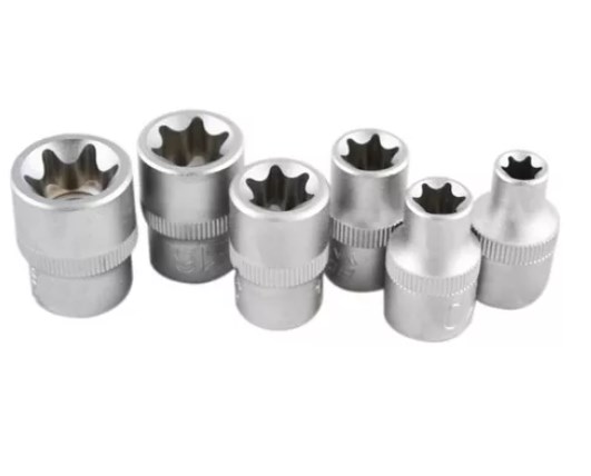 SOQUETE ESTRIADO 17MM ENCAIXE 1/2"