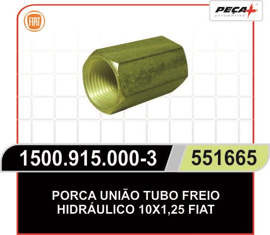 PORCA UNIAO TUBO FREIO HIDRAULICO