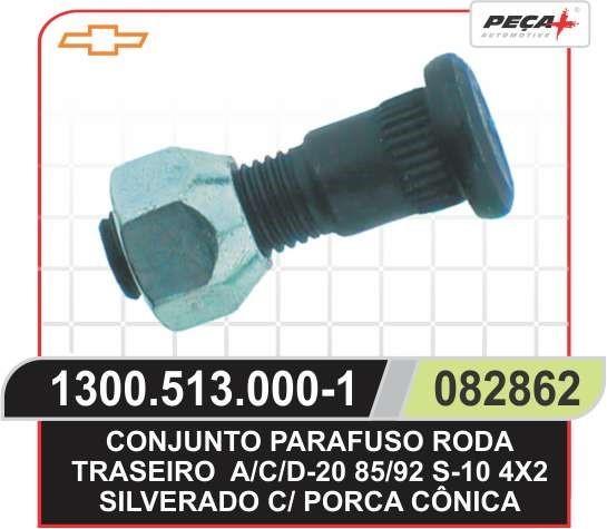 CONJUNTO PARAFUSO RODA TRASEIRO