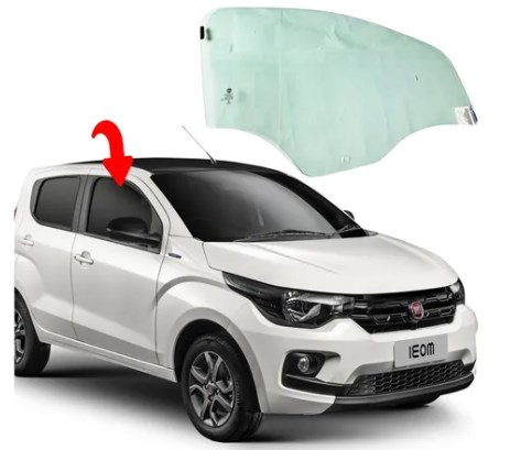 VIDRO PORTA DIANTEIRO DIREITO